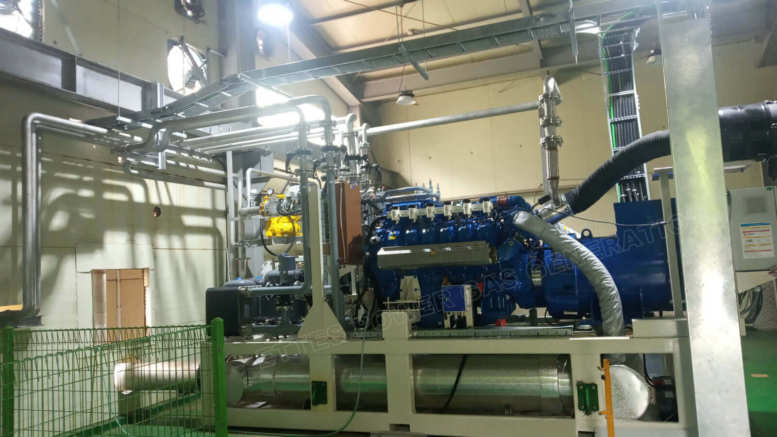MAN Series 1100kW(1MW) Biogas CHP System to Panama