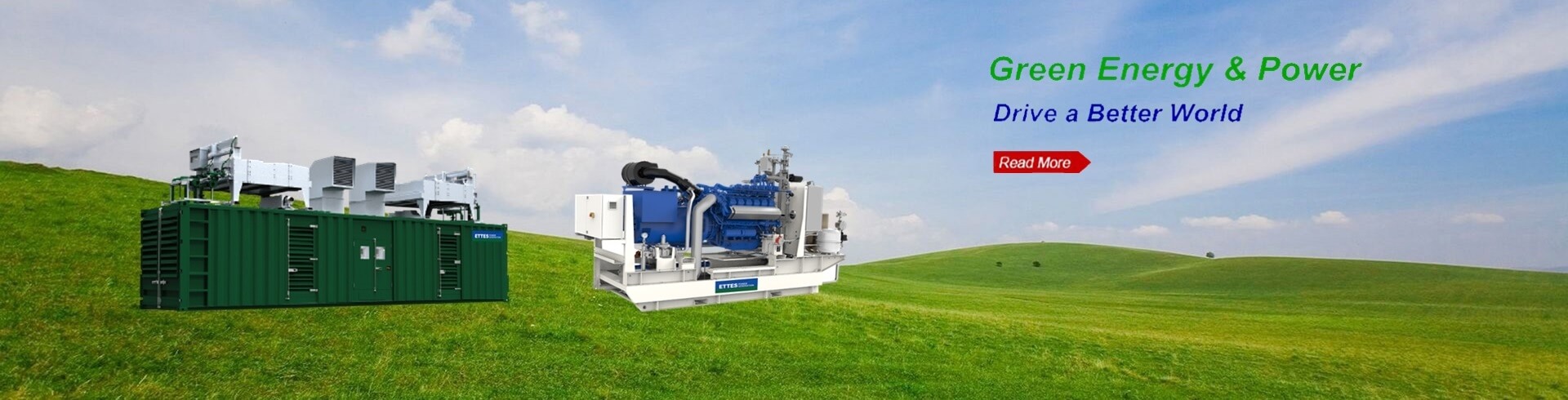CUMMINS MWM PERKINS 200kW 500kW 1000kW biogas engine generator & CHP ETTES POWER