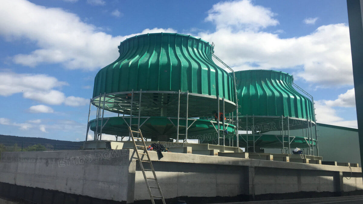 ETTES Cooling Tower of Syngas Biomass Power Plant-ETTES GROUP