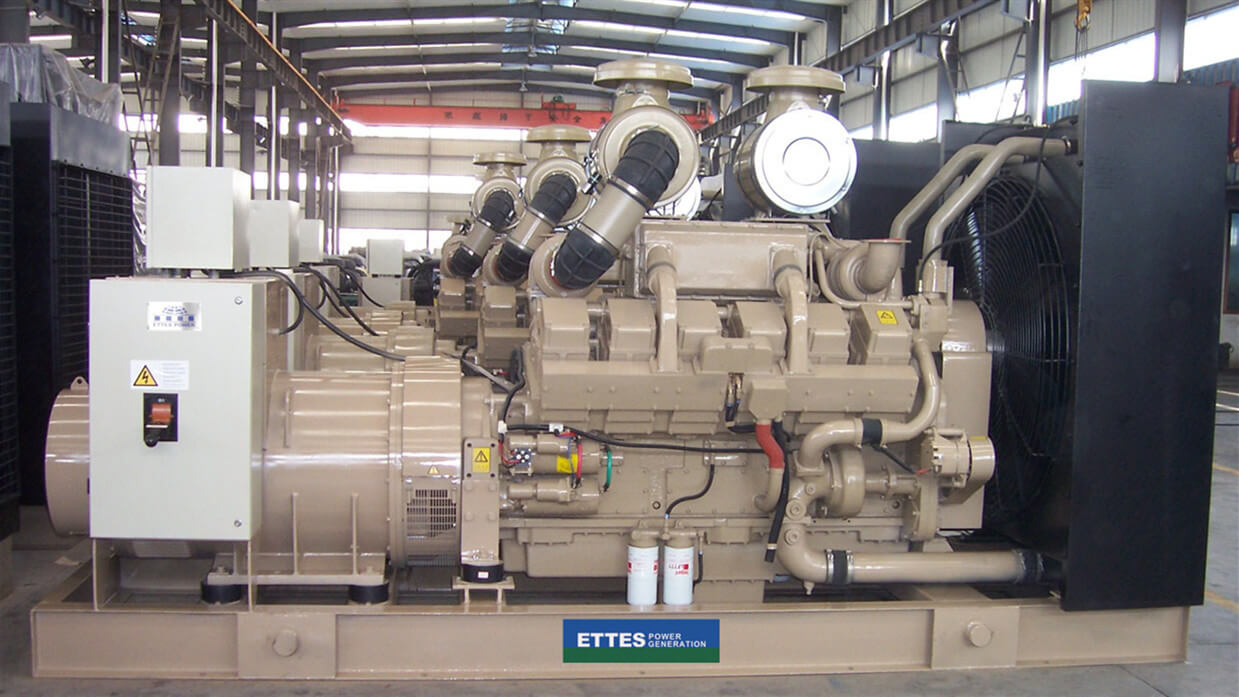 Ettes Power Group 350kVa 400kva Cummins CAT Standby Diesel Electrical Generator K19 N855 South Korea Ettespower