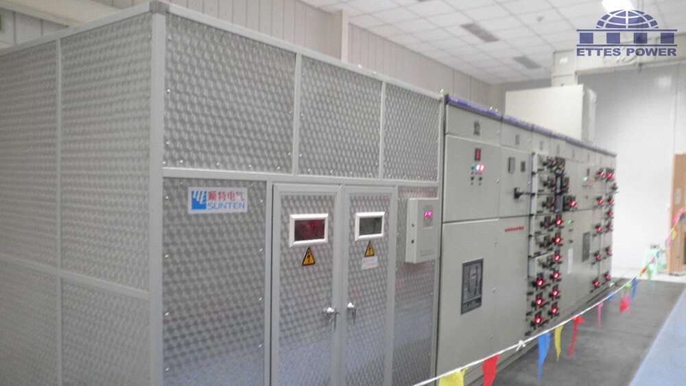 Parallel & Synchronization Control Panel Gas Generator Power Plant-ETTES POWER