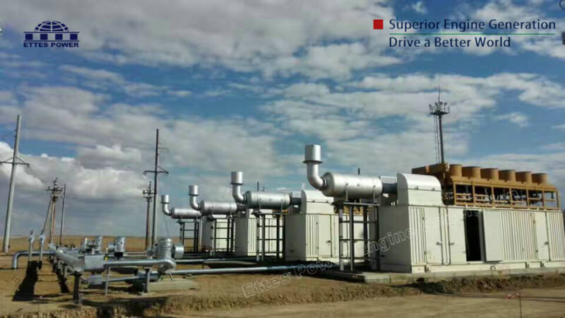 MWM CAT TCG 2020 4x1MW APG natural gas power plant Ettes Group