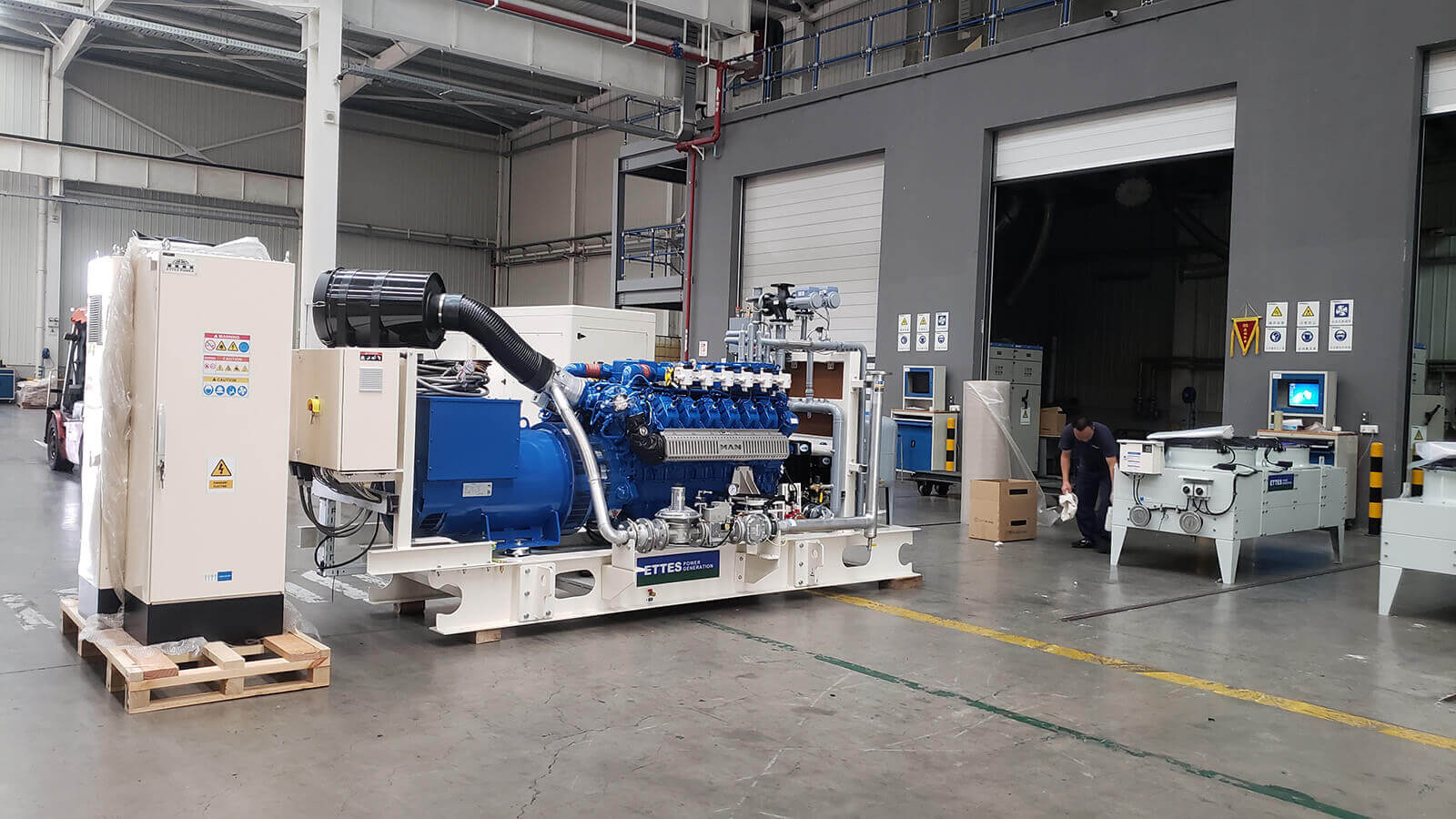 400kW MAN Biogas Engine Generator to Mexico-ETTES POWER