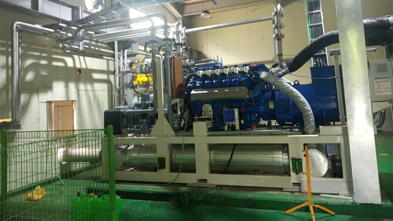 MWM 600 kW 800kW farm biogas generating set & CHP cogeneration ETTES POWER