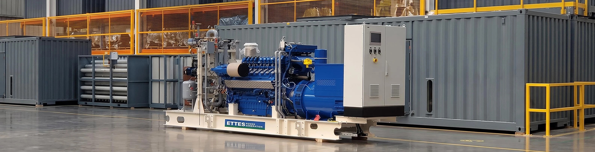 MWM MAN 500KW 800KW 1MW GAS POWER GENERATOR CHP GENSET