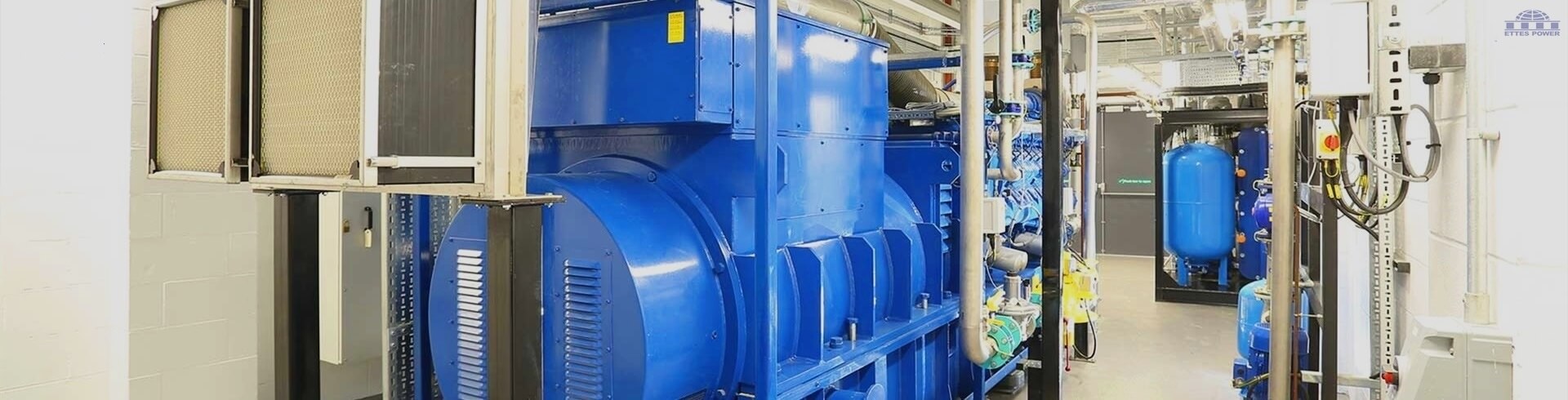 MWM 1000 kW 2MW biogas power generation & CHP cogeneration ETTES POWER