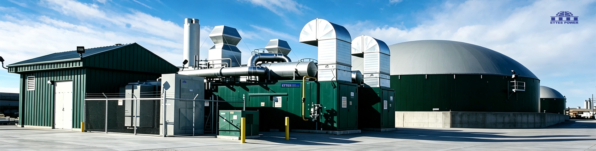 ETTES POWER LEADING SUPPLIER FOR GAS GENERATION CHPs