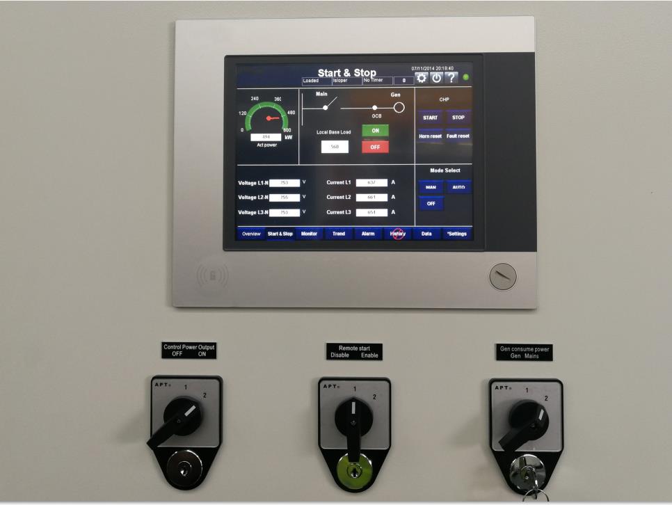 Automatic-cogeneration-control-system-with-touch-screen-ETTES-POWER