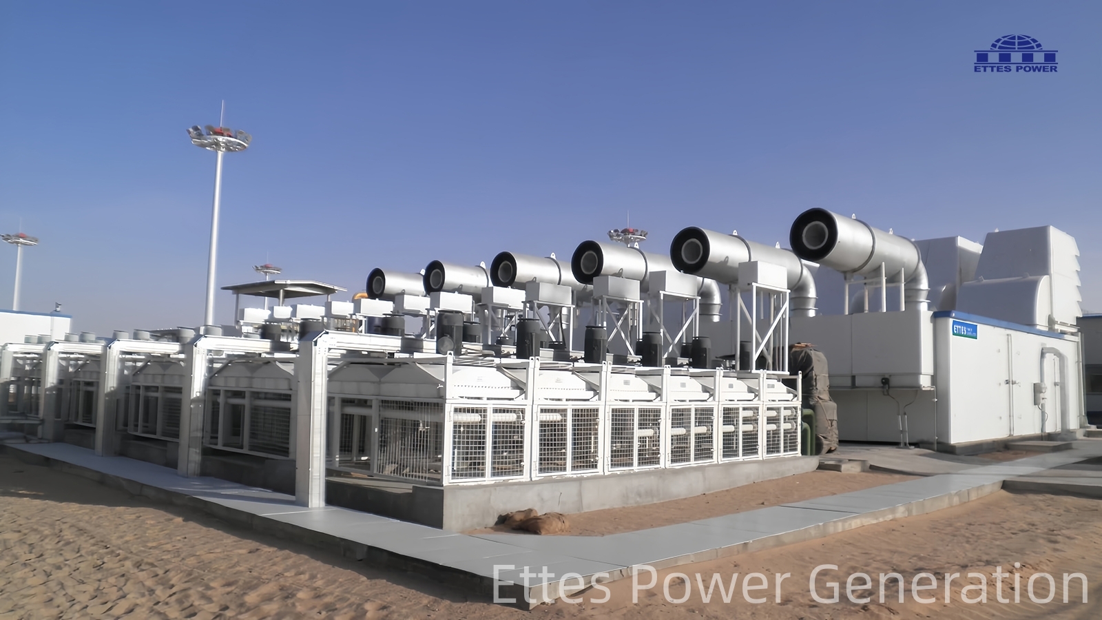 Ettes Power 800kw 1mw 1000kw 2000kw oilfield gas engine generation plant Africa.jpg