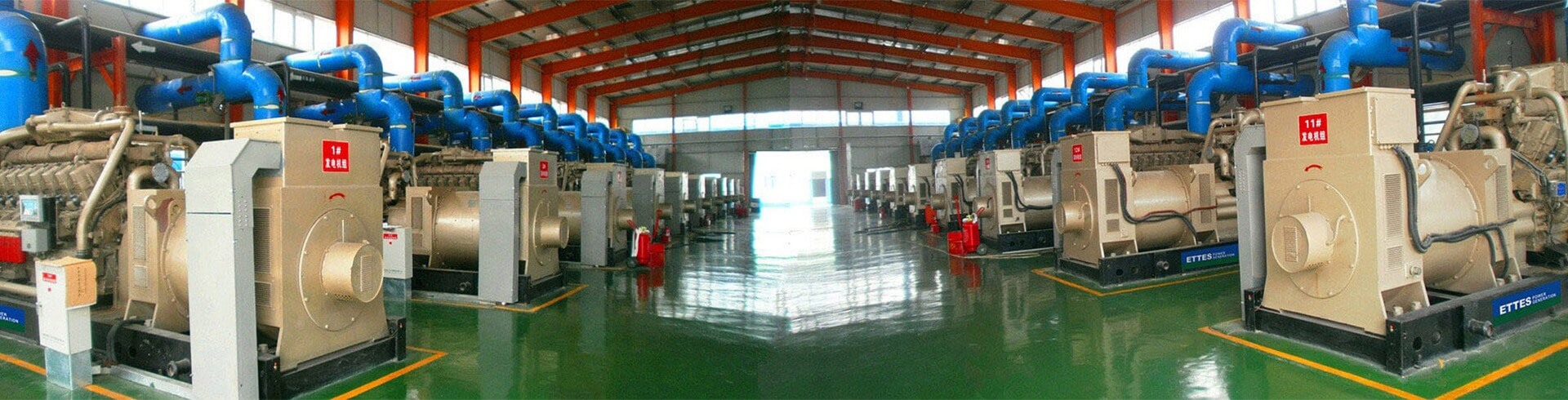 1000kW 1MW 10MW natural gas methane gas fired generator power station ETTES POWER