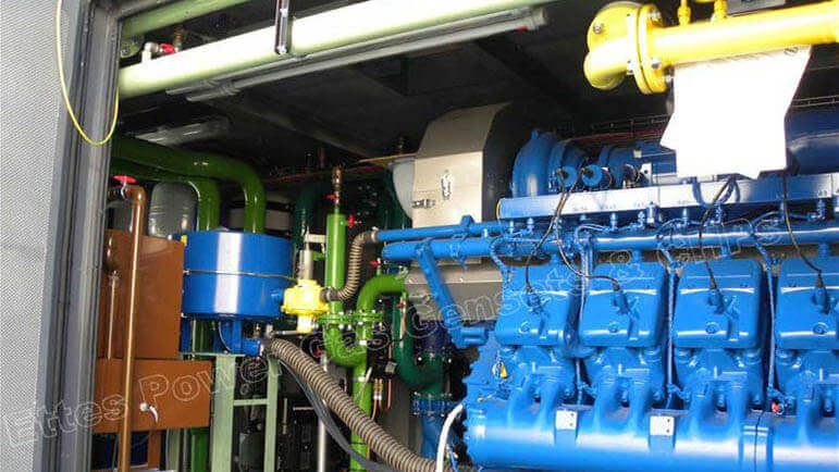 Ettes Power CAT MAN MWM Natural Gas Engine Generator TCG-2020V12 CHP Ettespower Group