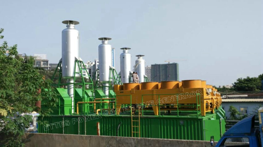 1000kW 1MW 500kW Containerized Landfill Gas Renewable power generation ETTES POWER