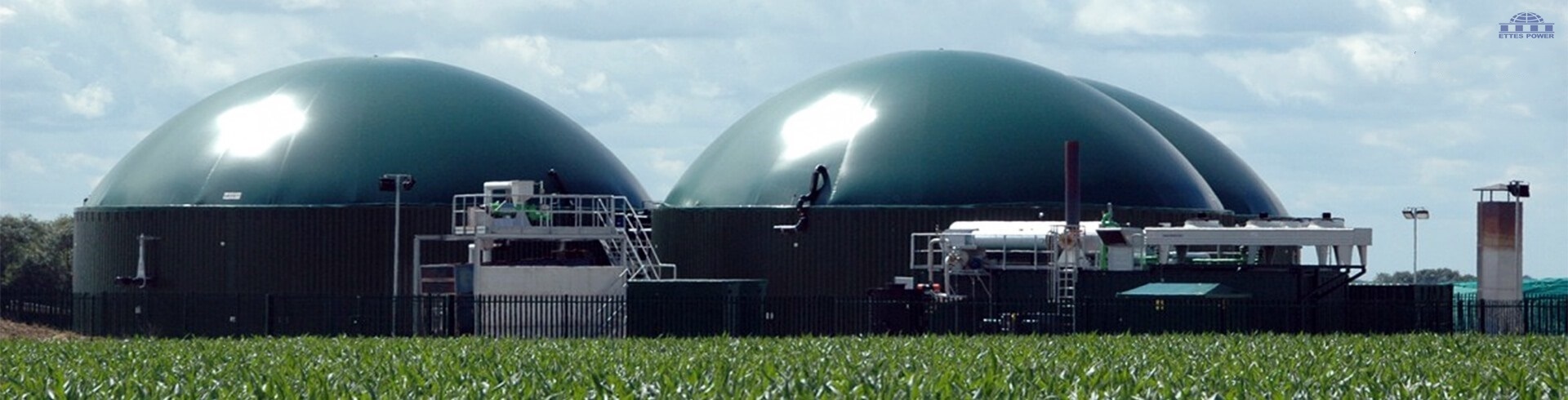 MAN 500kW 1MW container farm biogas generator power plant & CHP ETTES POWER