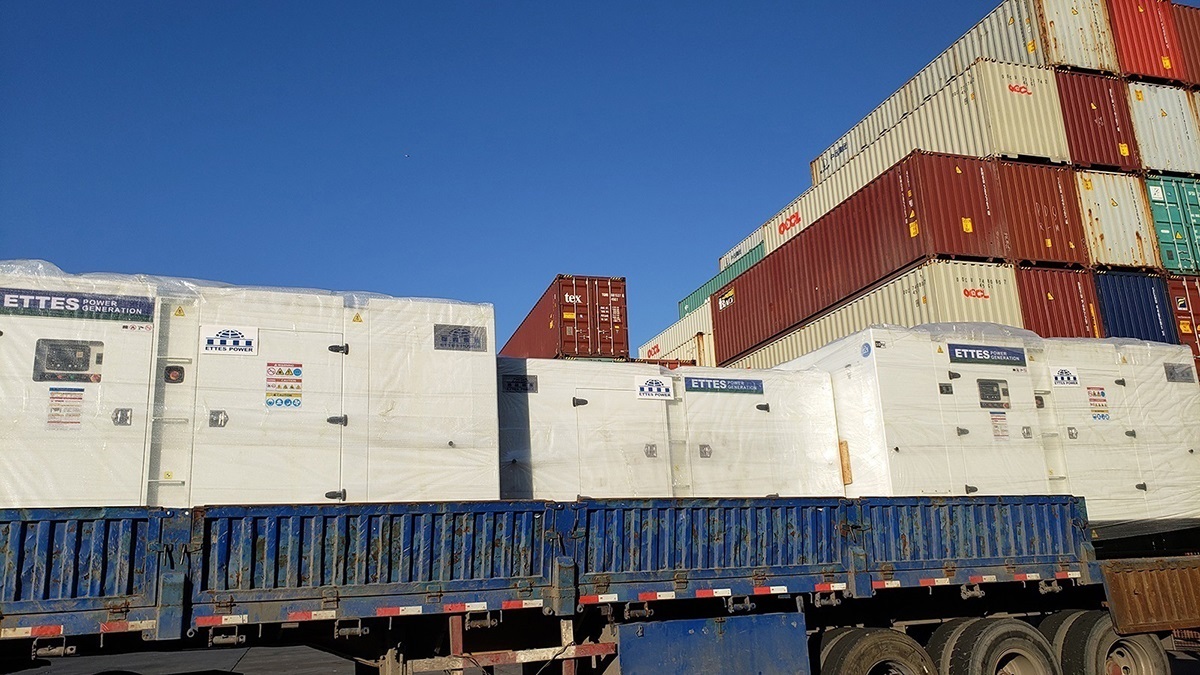 Canopied Genset-Packing-Port Handling-Fixing-Shipment (1)
