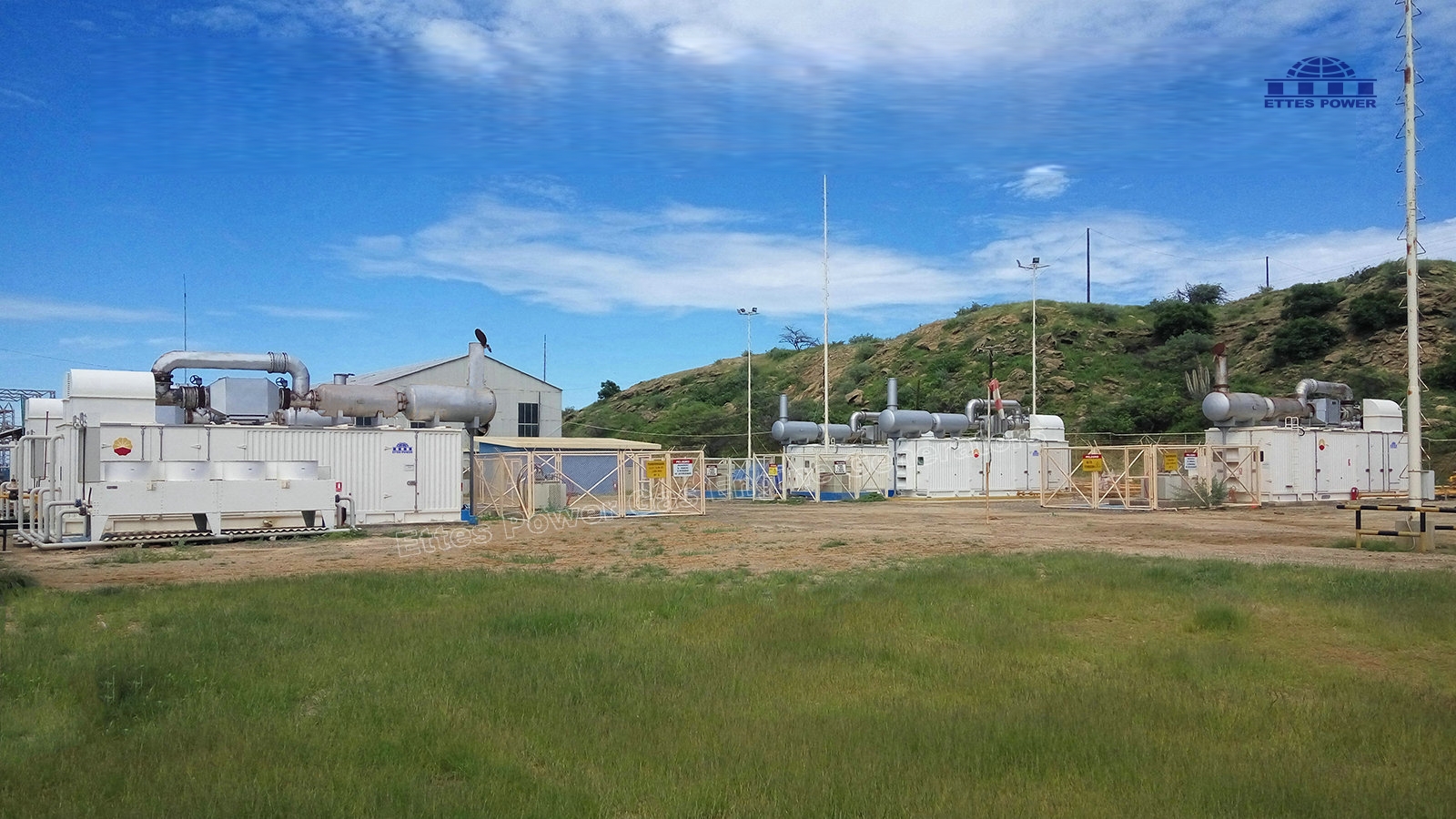 CNPC Gas Engine Generation Plant 3MW ETTES POWER
