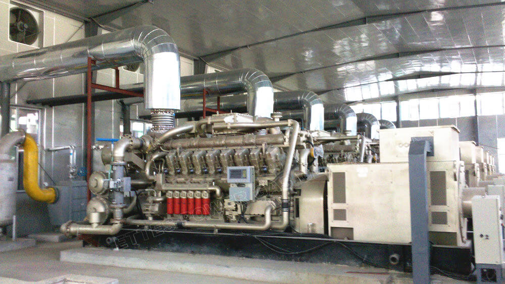 Well gas Coalmine Gas Engine Generator Power Plant CNG PNG LNG ETTES POWER