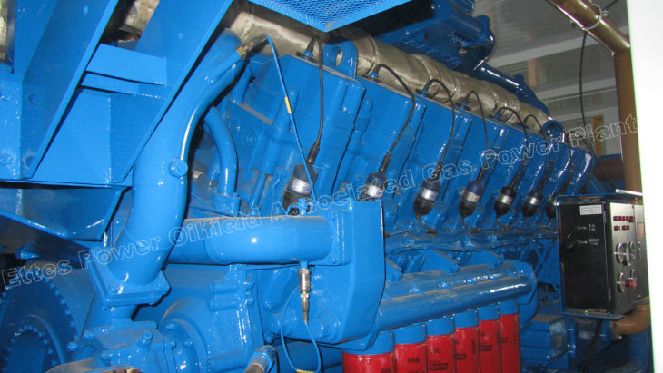 Ettes Power 1000kW 1MW Nautral Gas Engine Generator H16V190ZLT Ettes Power Group