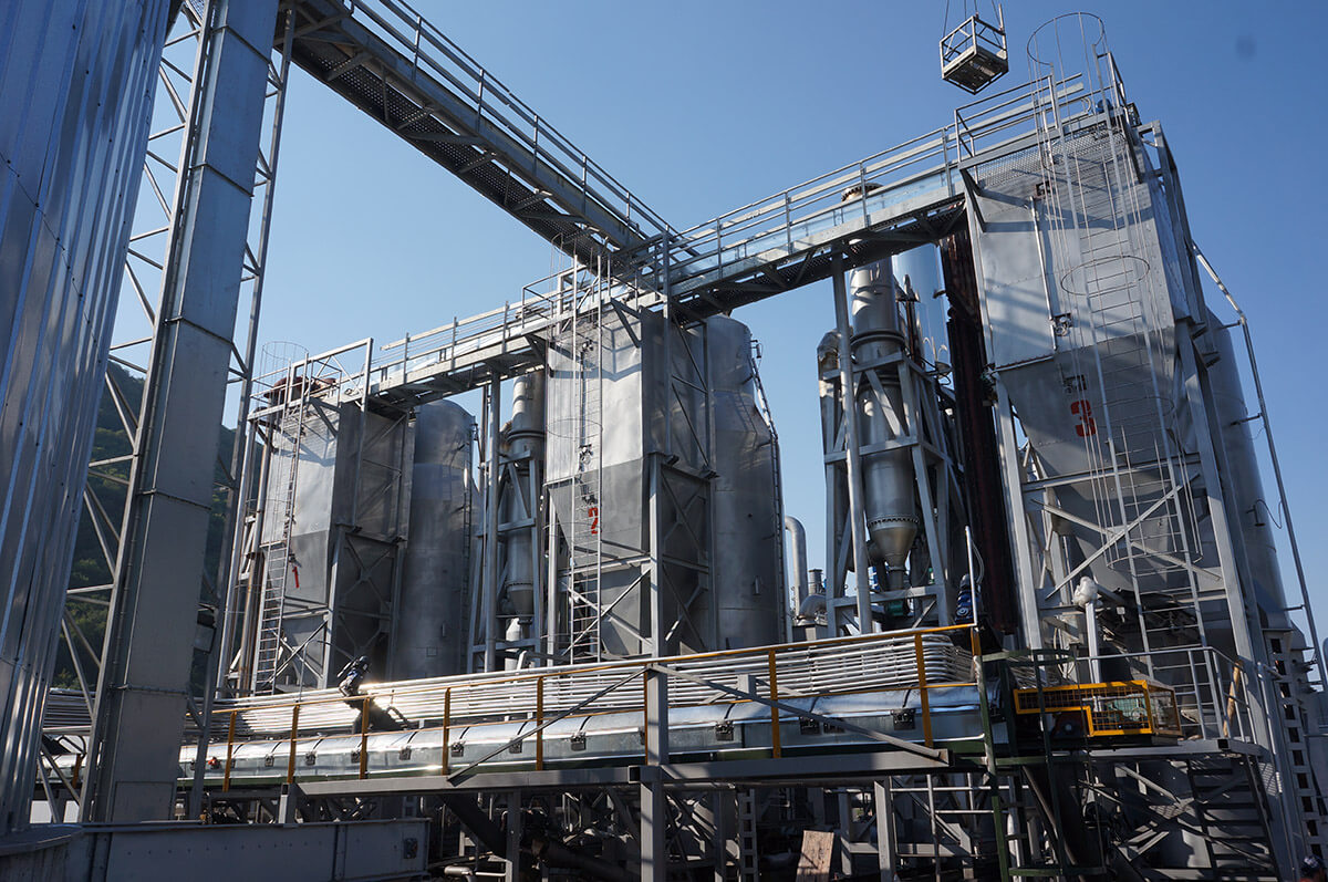 5MW High Voltage Syngas-Biomass Power Plant in Italy
