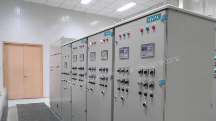 Ettes Power-Control-and-Monitor-Centre-Gas-Engine-Generators-Power-Plant-Ettes-Power