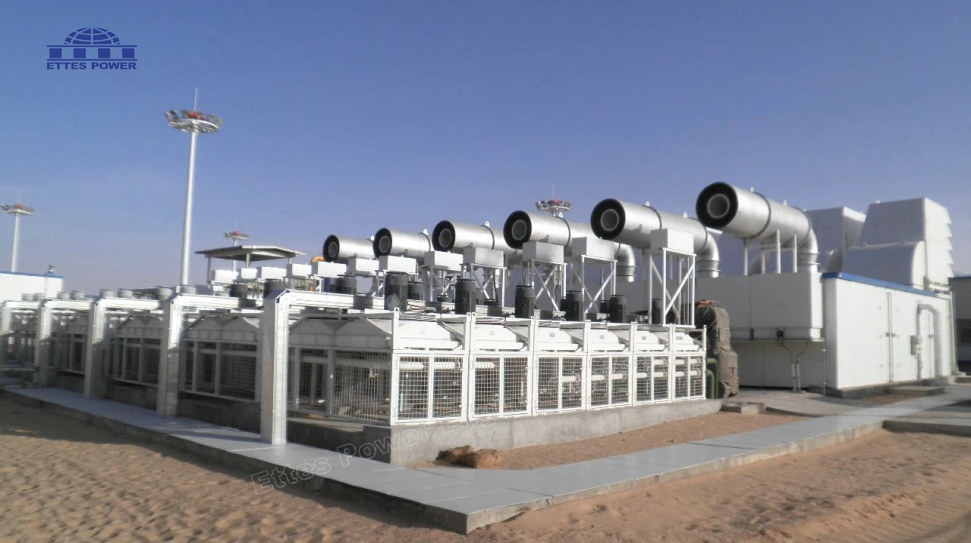 6MW Oilfield Associated Gas Power Plant in Niger West Africa