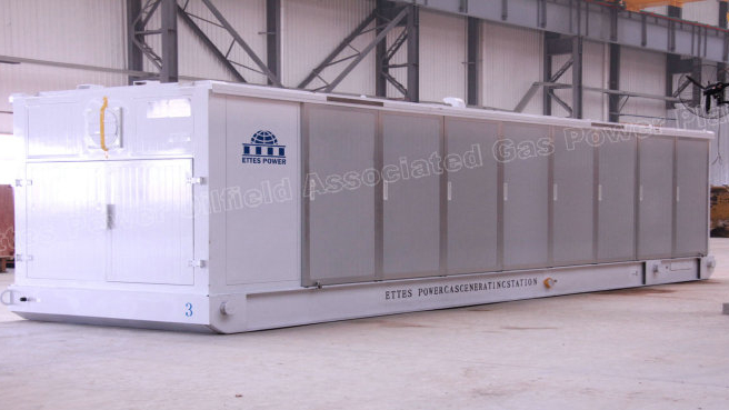 Ettespower Group Container Gas Engine Generation 1000kw 1mw-500kw Ettes Power
